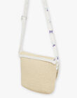Straw satchel bag FRESACETTE / 23E4PFI1BES009
