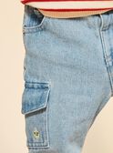 Denim cargo jeans FACEAN / 23E1BGB1JEAP269