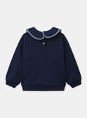 Navy SWEAT SHIRT NUNULETTE / 25H2PFQ1SWE070