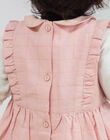 Baby girl pink embroidered sleeveless dress BAGILLY / 21H1BF91CHSD329