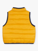 Reversible meil yellow sleeveless down jacket GAFRANCOIS / 23H1BG91GSM107