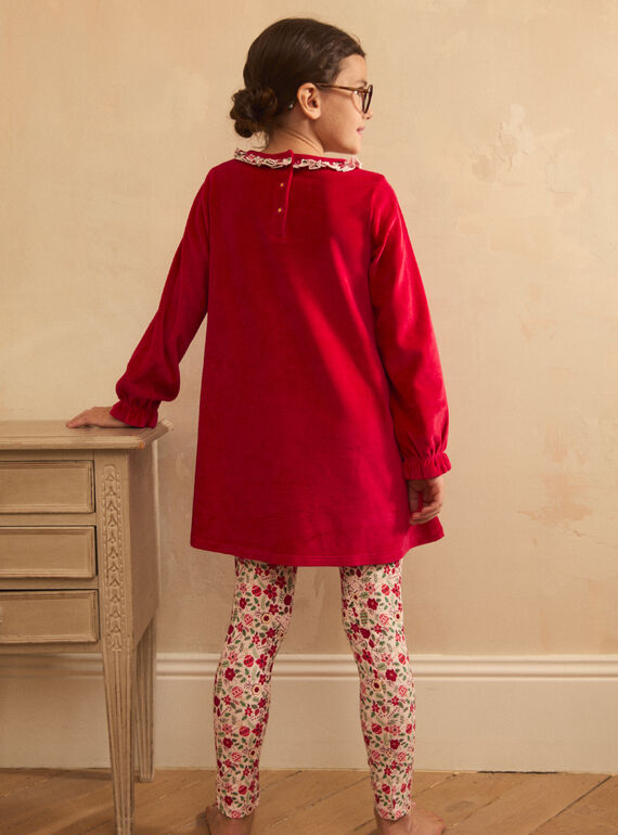 Red NIGHT DRESS LECAYETTE / 24H5PFF1CHN050