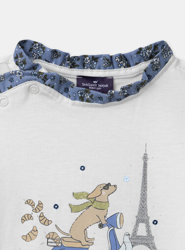 Off white TEE SHIRT LS NUBIMETTE / 25H2PFQ1TML009