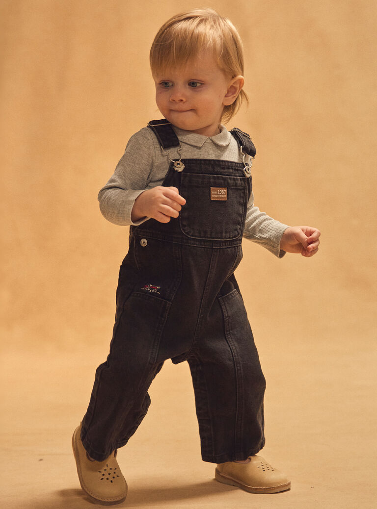 Grey denim DUNGAREES Grey denim DUNGAREES NAILYES / 25H1BGP5SALK004