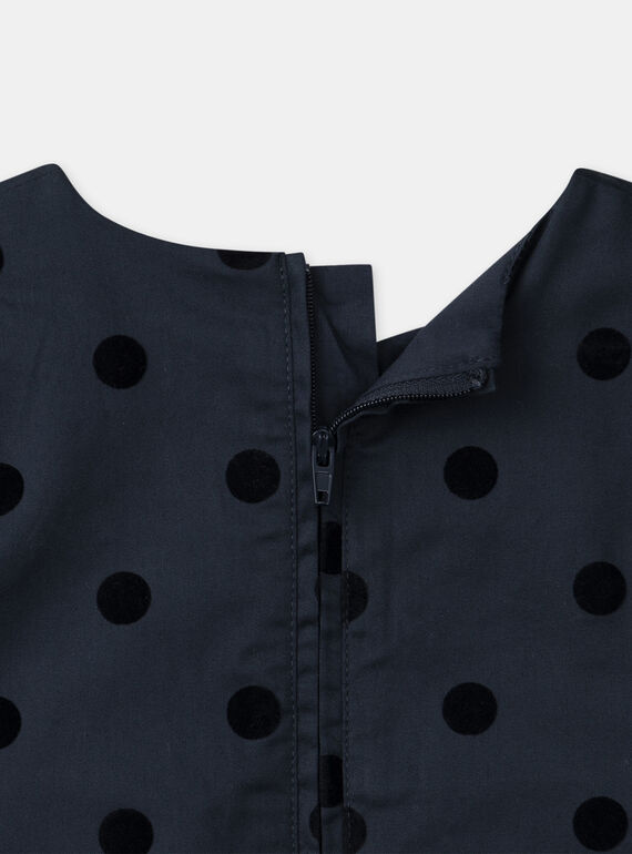 Blue DRESS NREFLOETTE / 25H2PFY2ROBC243