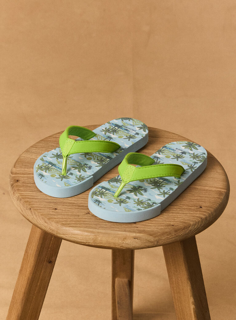 Greyish blue FLIP FLOP Greyish blue FLIP FLOP MRUTAGE / 25N10PG61D01205