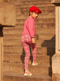 Pink, red and lilac floral-print leggings GORANGETTE / 23H2PFD1LG001