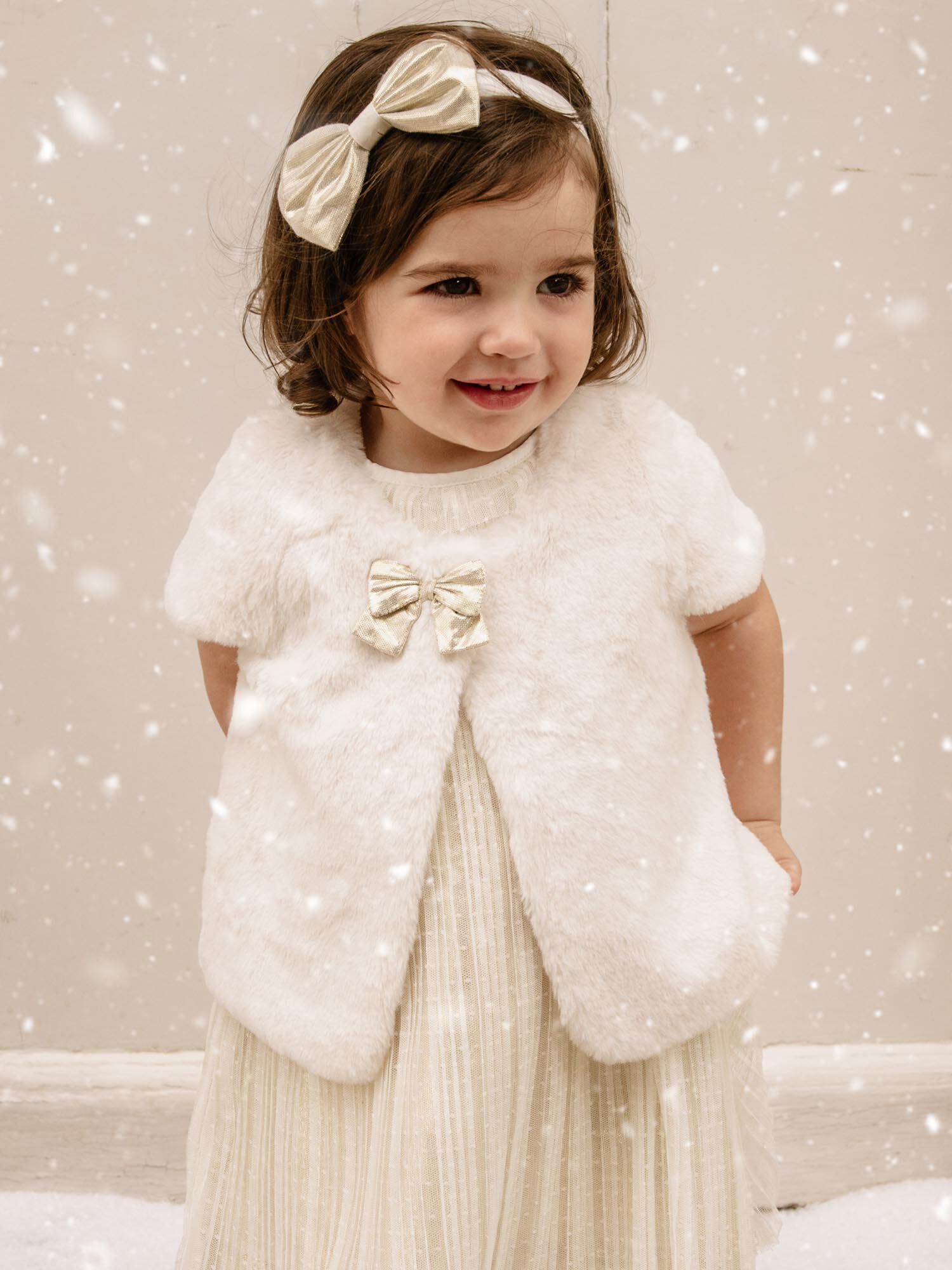 Fur vest for outlet baby girl