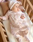 Soft pink velvet pajamas and cap FORRA_B / 23E0NF71GRE321