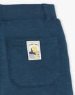 Blue fleece Bermuda shorts FLABERAGE / 23E3PGO1BER714