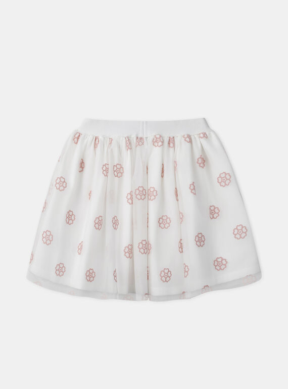 Off white SKIRT MIXTUTETTE 2 / 25E2PF51JUP001
