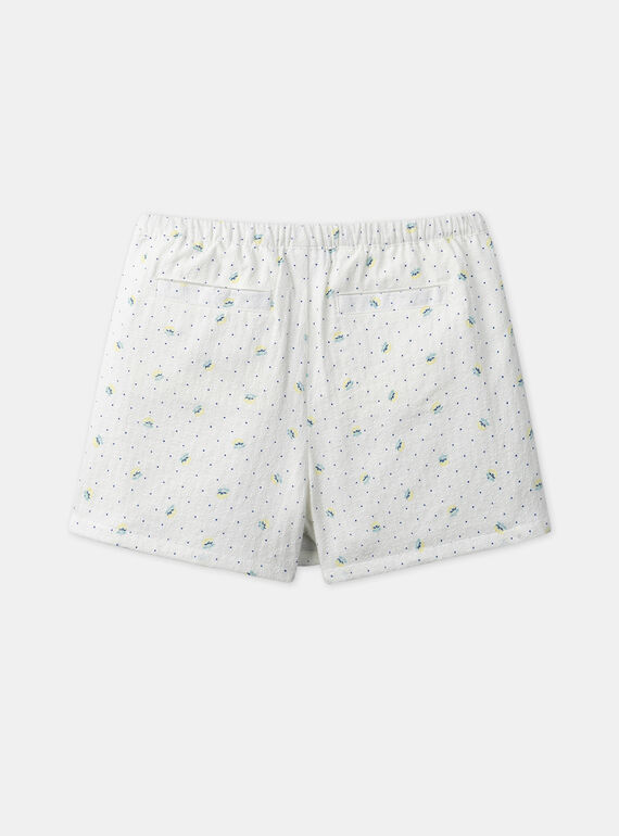 Ivory MINI SHORT SKIRT KLIJUPETTE / 24E2PFR1JPS005