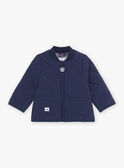 Navy blue quilted jacket FILIPE / 23E1BG51VES070