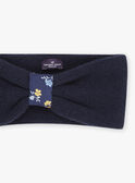 Navy blue knitted headband GRABAETTE / 23H4PF51BAN070