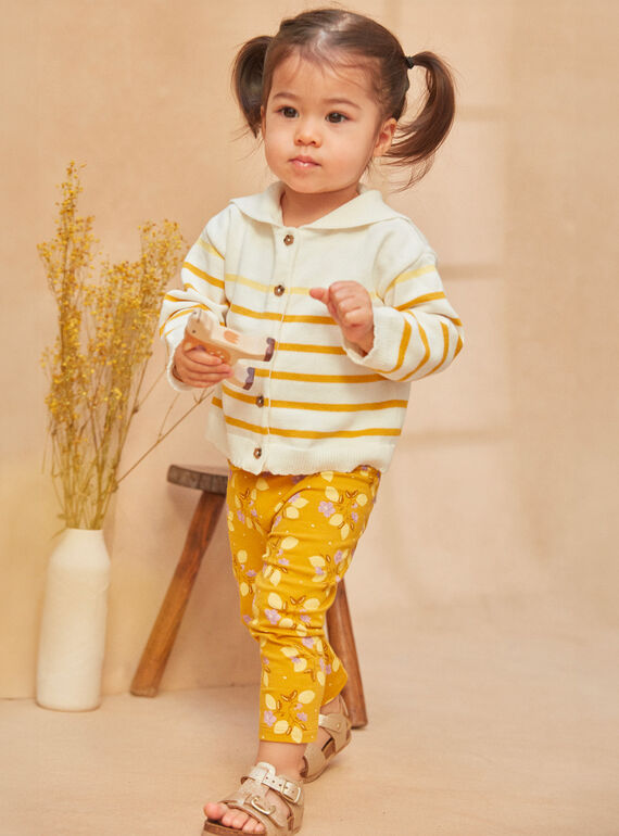 Yellow LEGGINGS (bottom) KALORA / 24E1BFD1LG107