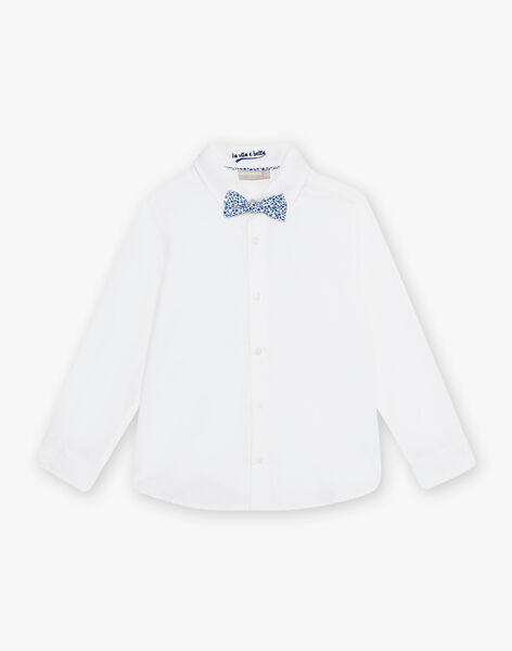 Child boy's bow tie and white shirt CIMOLAGE / 22E3PGH3CHM000