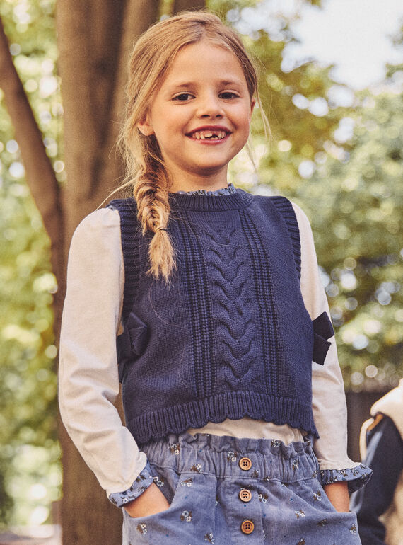 Navy PULLOVER SS NUCLETTE / 25H2PFQ1PSM070