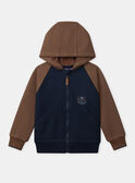 Navy KIDS CARDIGAN NLEBONAGE / 25H3PGT2GIL070