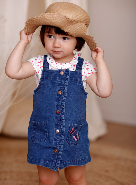Baby girl jeans dress ZAFLORIANE / 21E1BFB1CHSP269