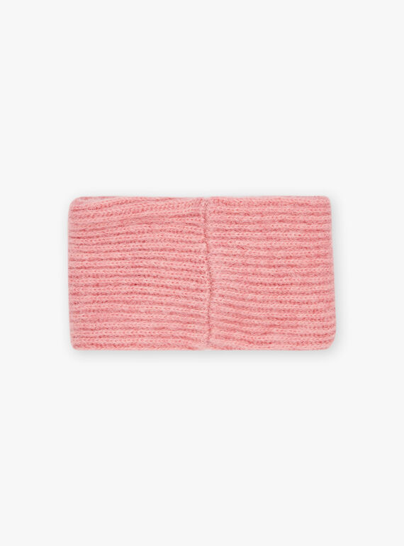 Old pink knitted snood FIMALICE / 23E4BF51SNO817