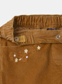 Brown PANTS NLOMETTE / 25H2PFW1PANI812