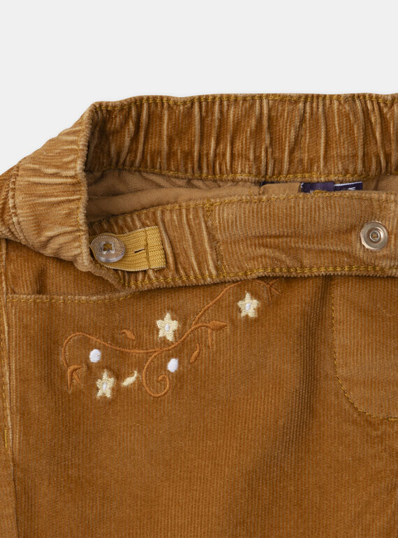 Brown PANTS NLOMETTE / 25H2PFW1PANI812