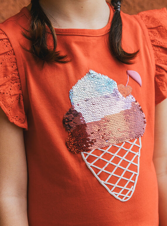 Red TEE SHIRT SS MLUTIETTE / 25E2PFQ1TMC050