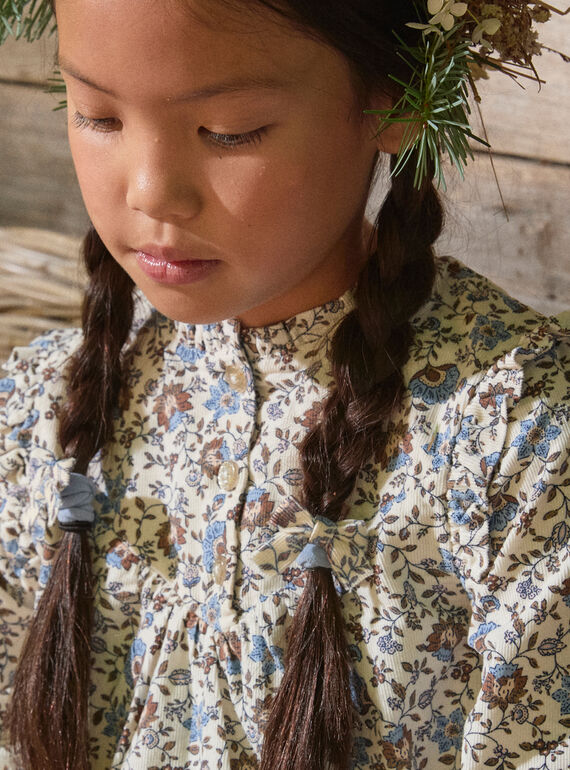 Off white DRESS LAROZETTE / 24H2PFS1ROBA002