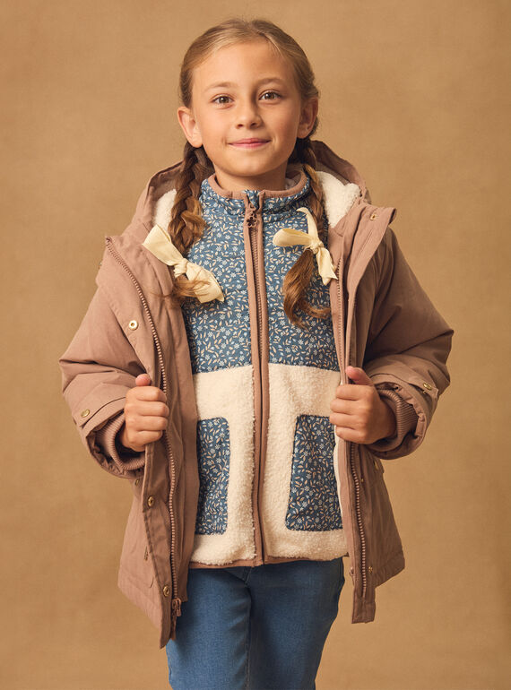 Brown PARKA NISOULETTE / 25H2PFF1PAR821