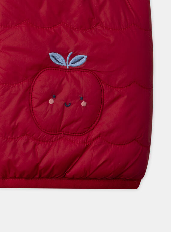 Red DOWN JACKET NAGRETA / 25H1BFM1D3E050