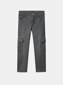 Grey denim JEANS LADIMAGE / 24H3PGQ1JEAK004