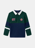 Green POLO SHIRT LYCOLAGE / 24H3PGO1POLG625