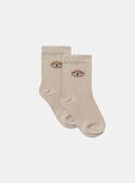 Beige SOCKS LAFILOU / 24H4BGK2SOQ080