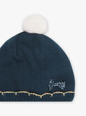Duck blue knitted hat GRABOETTE / 23H4PF51BON060