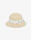 Soft straw hat FREBOWETTE / 23E4PFI2CHA808