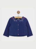 Navy Cardigan RAMAUD / 19E1BFE2CAR070