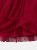 Red SKIRT NREVELETTE / 25H2PFY1JUP050