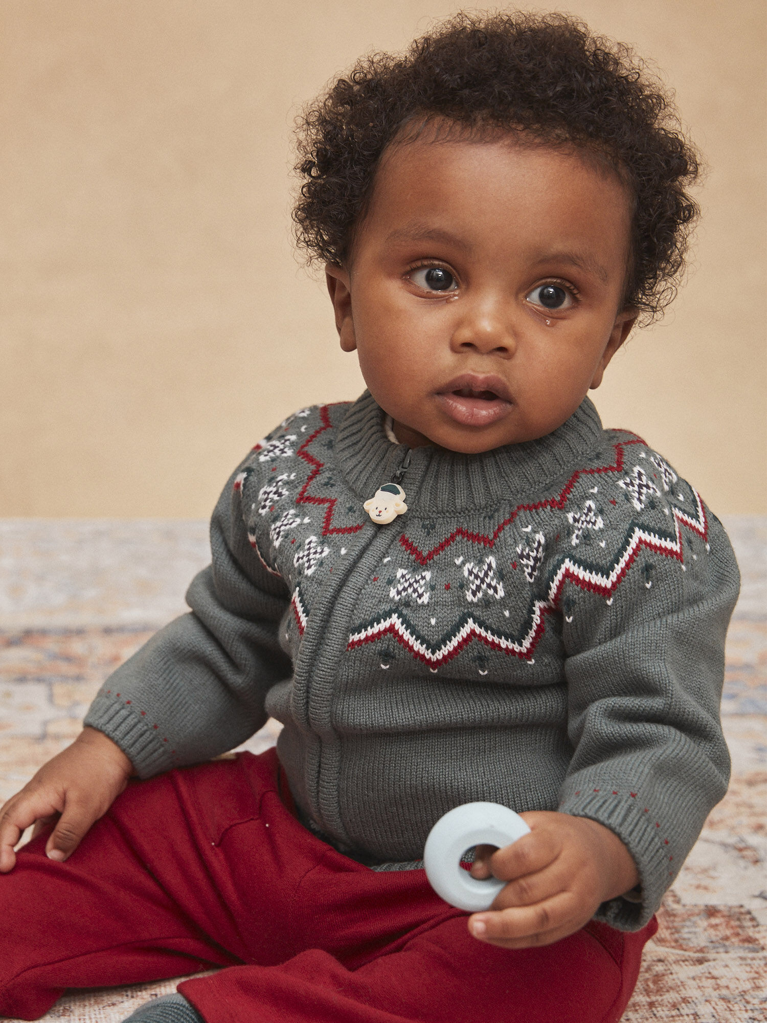 Knitted cardigan deals baby boy