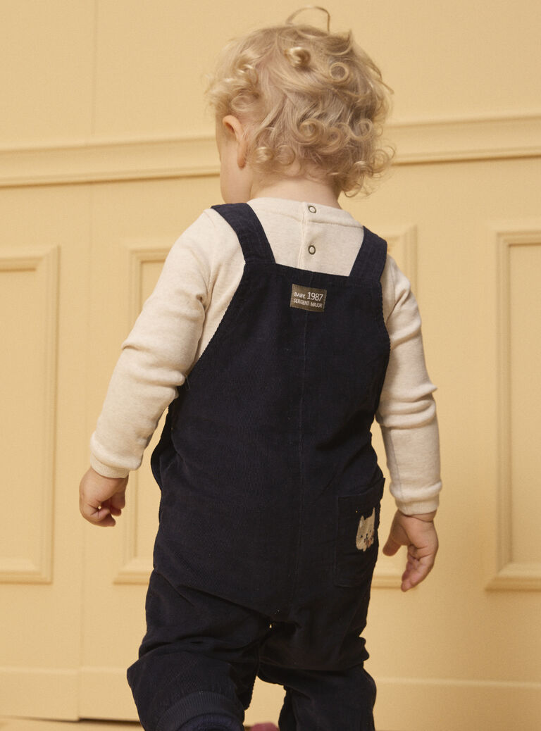 Navy DUNGAREES Navy DUNGAREES LAKALEB / 24H1BGM1SAL070