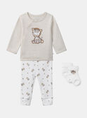 Heather beige SET MORRIS / 25E0CG23ENSA011