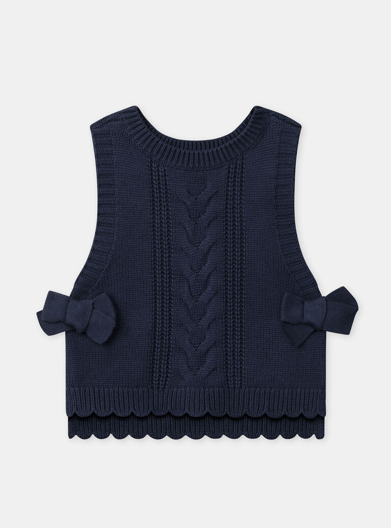 Navy PULLOVER SS NUCLETTE / 25H2PFQ1PSM070