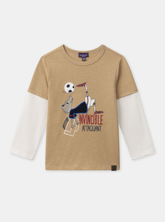 Beige TEE SHIRT LS NEJAMAGE / 25H3PGK1TMLA014