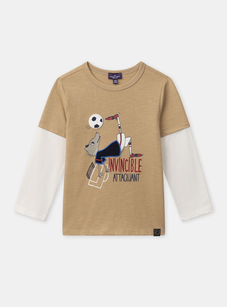 Beige TEE SHIRT LS Beige TEE SHIRT LS NEJAMAGE / 25H3PGK1TMLA014
