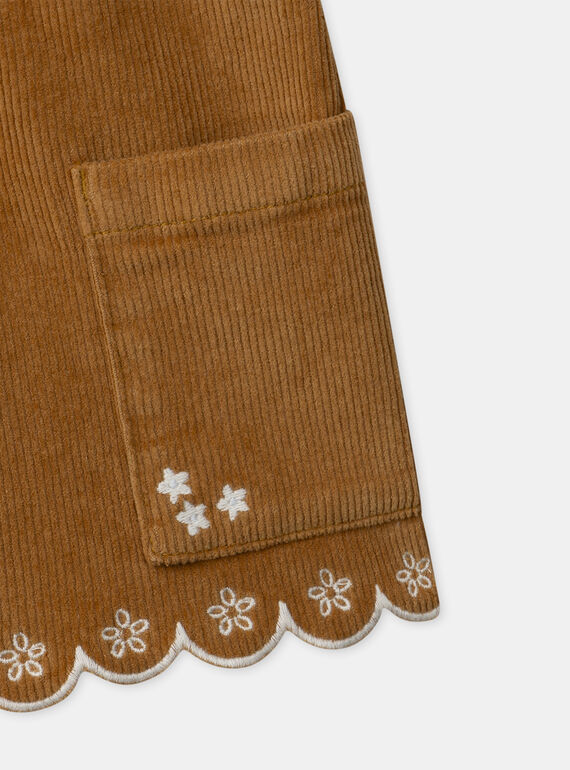 Brown SHORTS NLOSHETTE / 25H2PFW1SHOI812