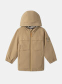 Beige PARKA MROULAGE / 25E3PG31PAR080