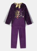 Purple PYJAMA NOWAETTE / 25H5PF41PYJ708