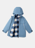 Blue PARKA LINACRAGE / 24H3PG62PARC206