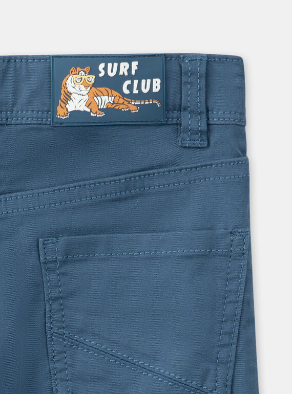 Navy PANTS KROCHERAGE / 24E3PGE2PAN714