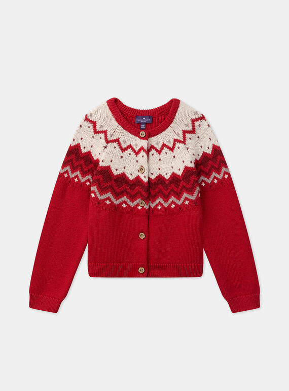 Red CARDIGAN LALIVUETTE / 24H2PFR1CARF505