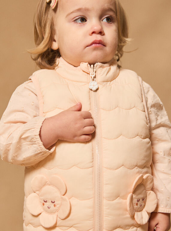 Orange DOWN JACKET MABLANCHE / 25E1BF71D3EE403